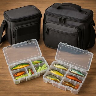 Transport tassen en dozen voor roofvis