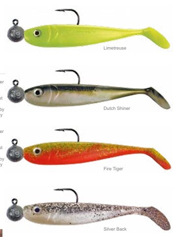 Predox Willy Wonker Shad 7 cm voorgemonteerd