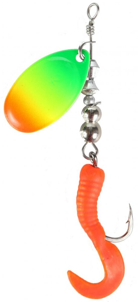 LFT Twisttail Spinner (2) Fire Tiger