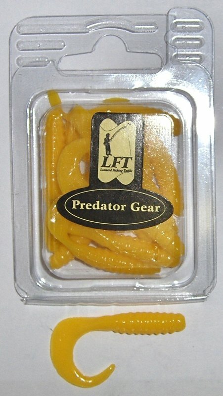 LFT Trout/Bass Twisers 6cm (10x) Yellow