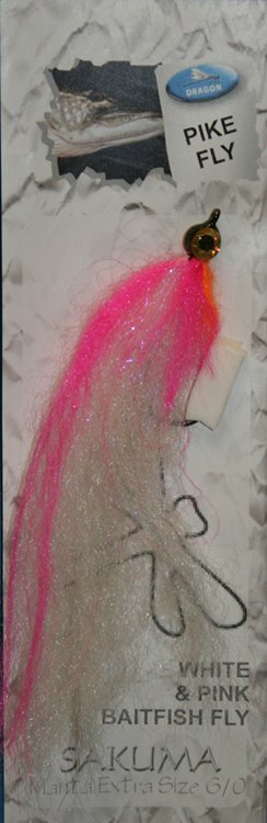 LFT Pike Baitfish 6/0 Black/Pink