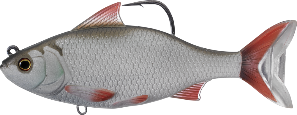 Live Target Rudd Swimbait Sinking MD 34gr/13cm Natural/Pearl