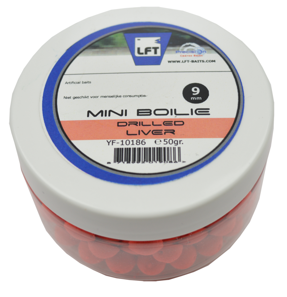 LFT Drilled Mini Bolie 50gr 9mm Liver