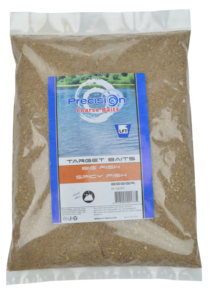 LFT Precision Target Big Fish-Spicy Fish 800gr