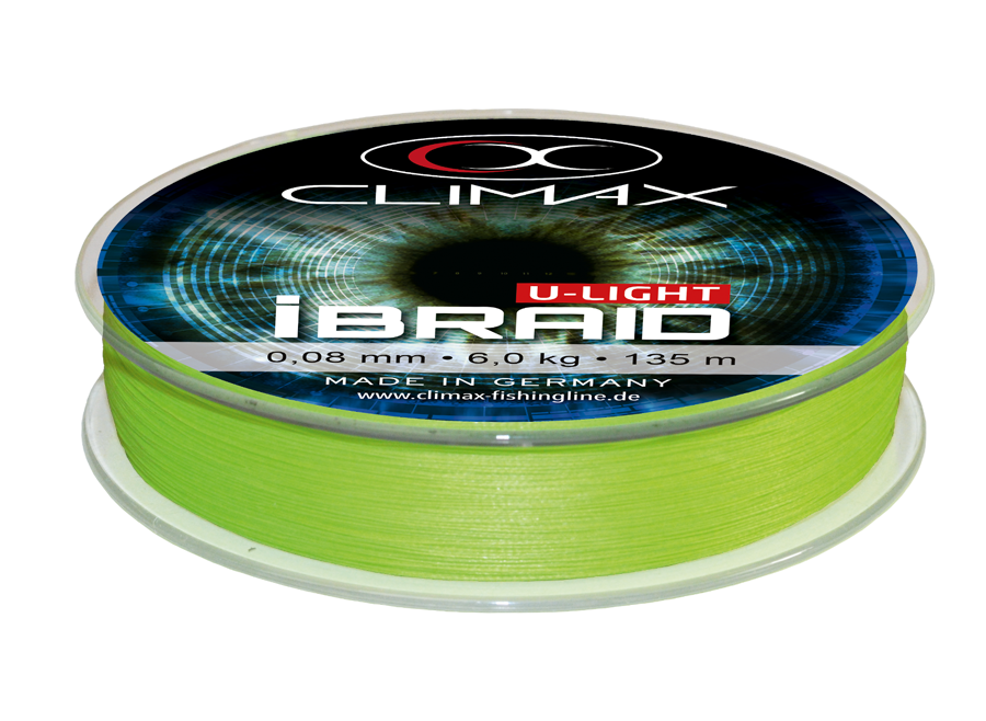 Climax IBraid U-Light 135m 4,5kg 0,06mm Chartreuse