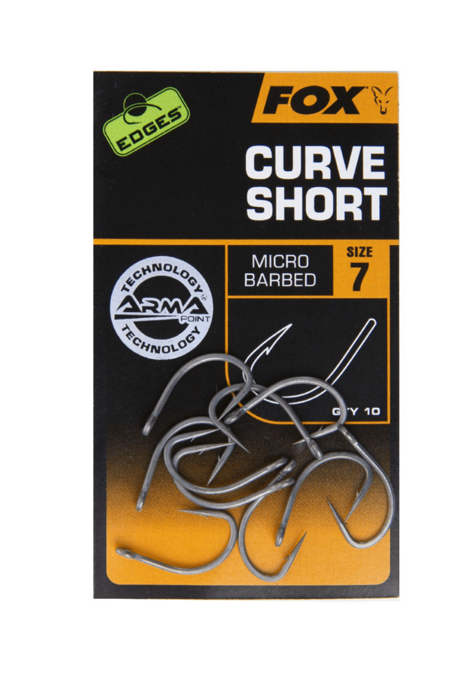 Fox Edges Arma Point Curve Shank Short  (10x)