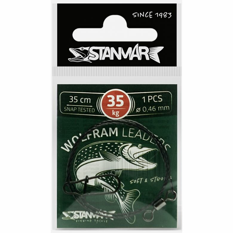 Stanmar Wolfram Leaders 35cm 35kg (2 stuks)