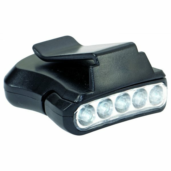 Albatros Caplight - Pet Clip Hoofdlamp - 5 LED