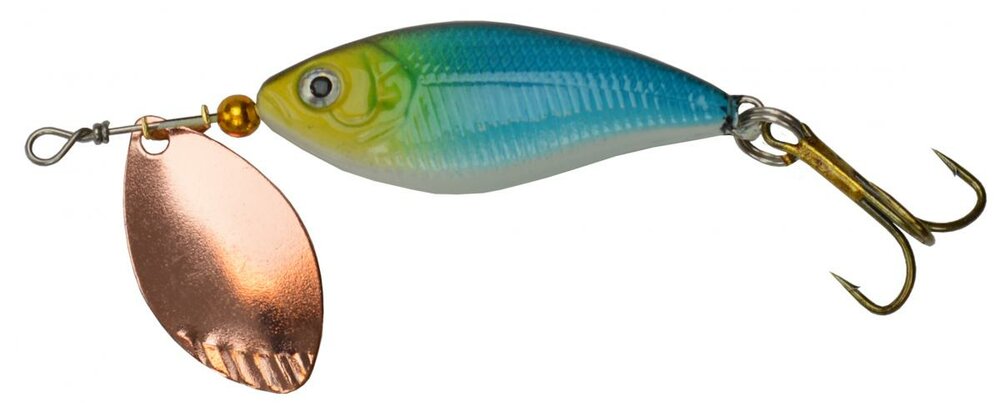 LFT Chub Spinner 4,5cm. 8gr. S. / Blue Shine Minnow (Variable)