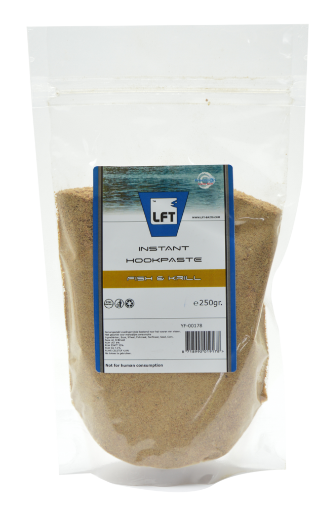 LFT Instant Hookpaste 250gr. Fish &amp; Krill
