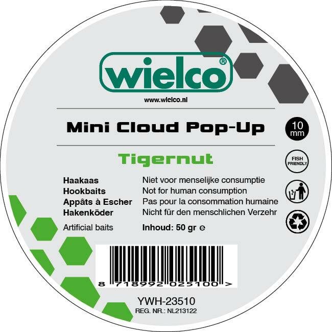 Wielco Mini Cloud Pop-Up Boilie 10mm. 50gr. Tigernut
