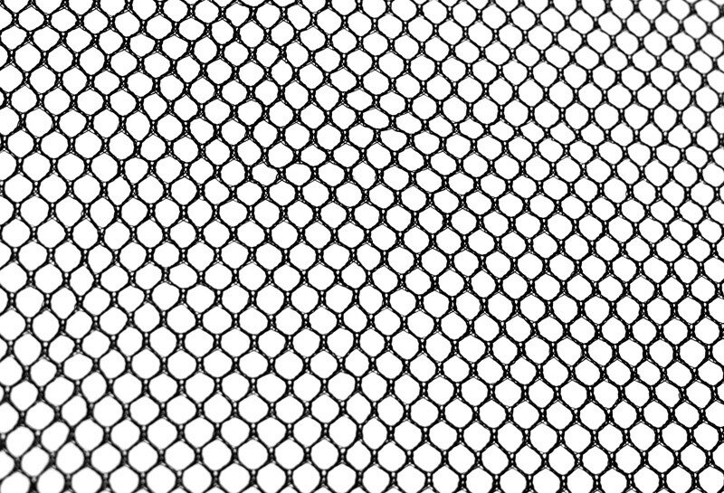 Delphin dropnet/kruisnet / totebel met opstaande rand