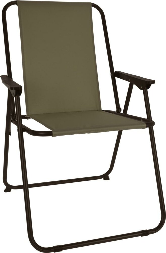 Camp Life Compact Stoel (inklapbaar) 57x48426cm Olive  / visstoel / camping stoel