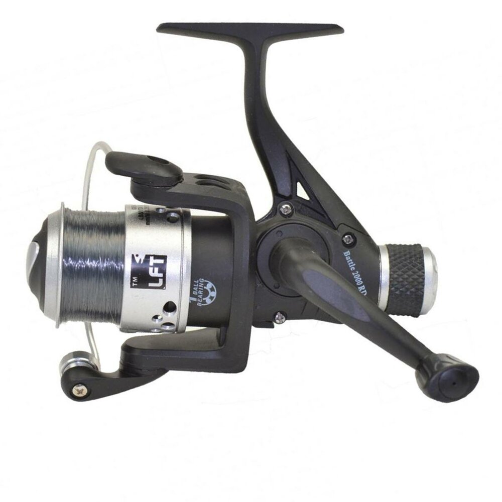 LFT hengelset Battle Spin &quot;Red Camou&quot; 210cm 15-30 gram  + molen Battle-2000RD