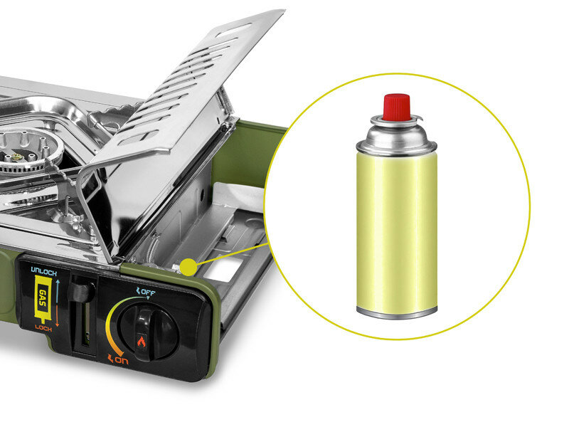 Delphin Inoxia Gas Stove / Gas Kooktoestel