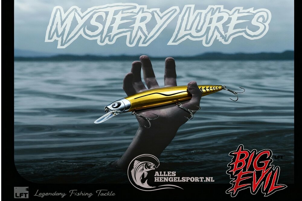 LFT Big Evil Flank Minnow 12cm Orange Gold &ndash; opvallend drijvend kunstaas