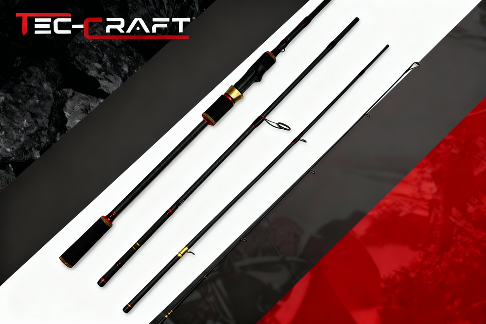 LFT Tec-Craft Travel Spin 240 &ndash; 4-delige reishengel voor roofvis op snoek en snoekbaars