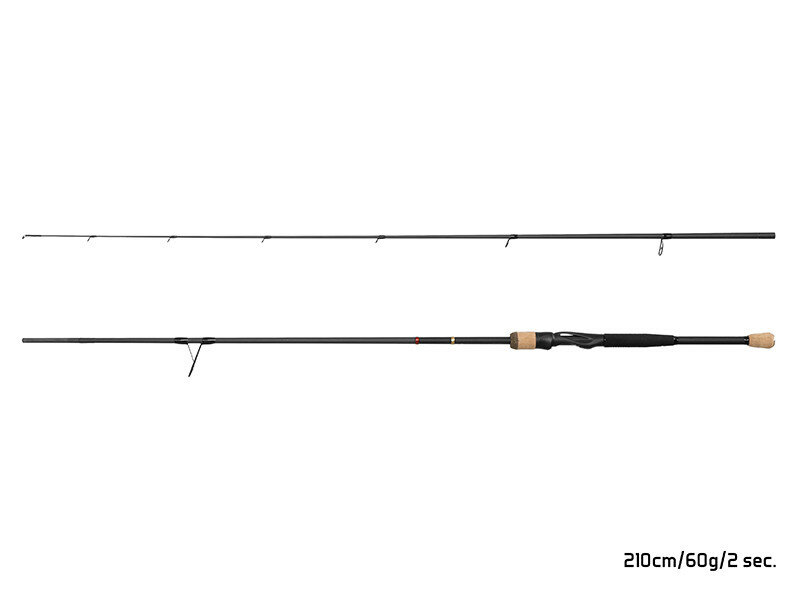 Delphin HARDZ 210cm 60g &ndash; krachtige hengel voor snoekbaars in stromend wate