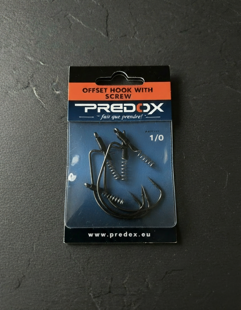 Predox offset 3 st hook with screw size 1