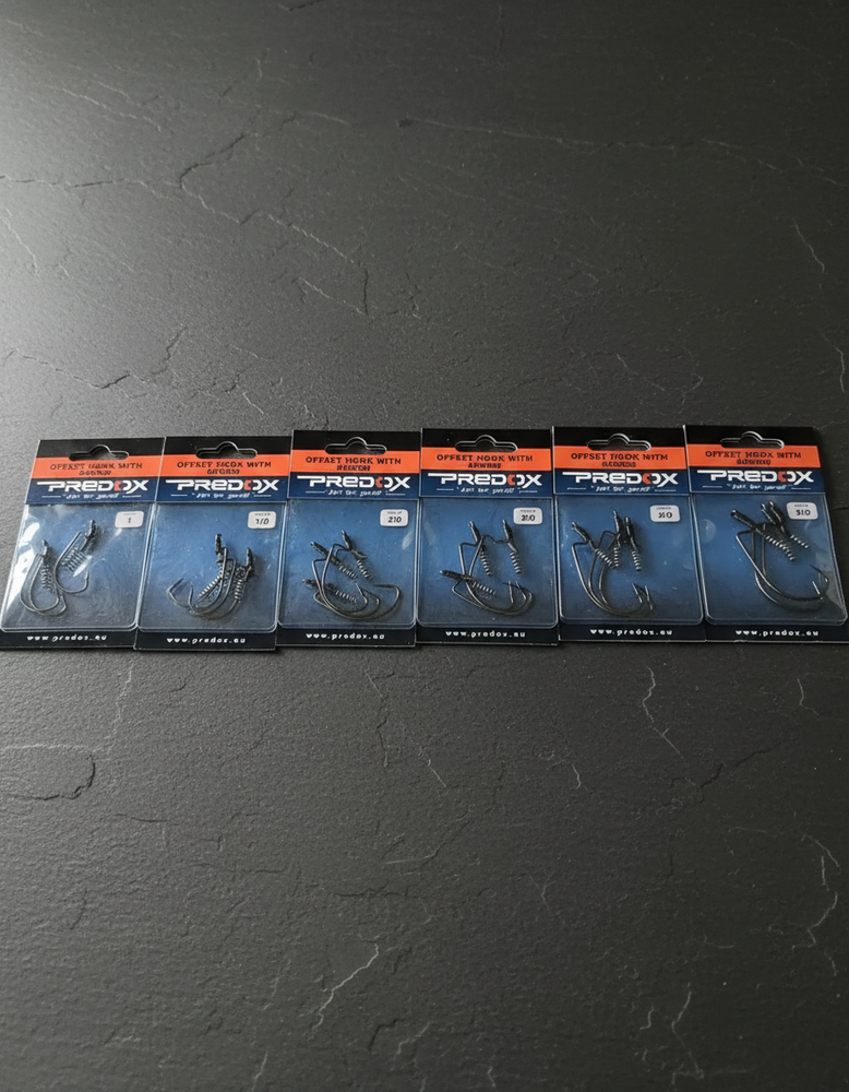 Predox offset 3 st hook with screw size 1