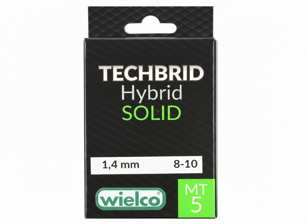 Wielco Hybrid Solid Elastiek 5mtr. 1,4mm. (White)