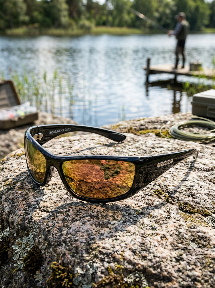 EyeLevel polariserende zonnebril Shoreline Red