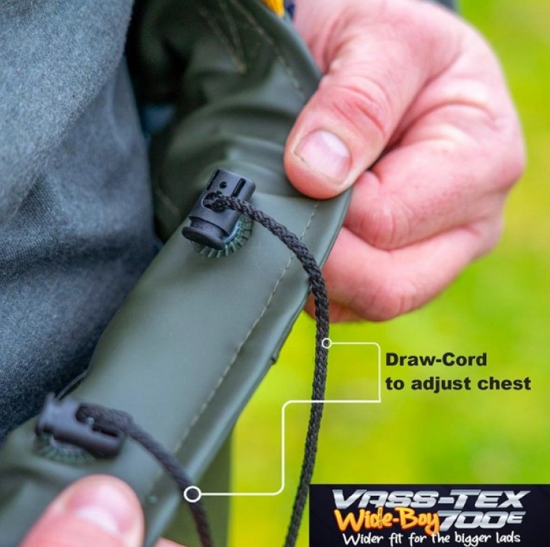 Vass-Tex 700E Wide-Boy | Extra Ruim Waadpak 42