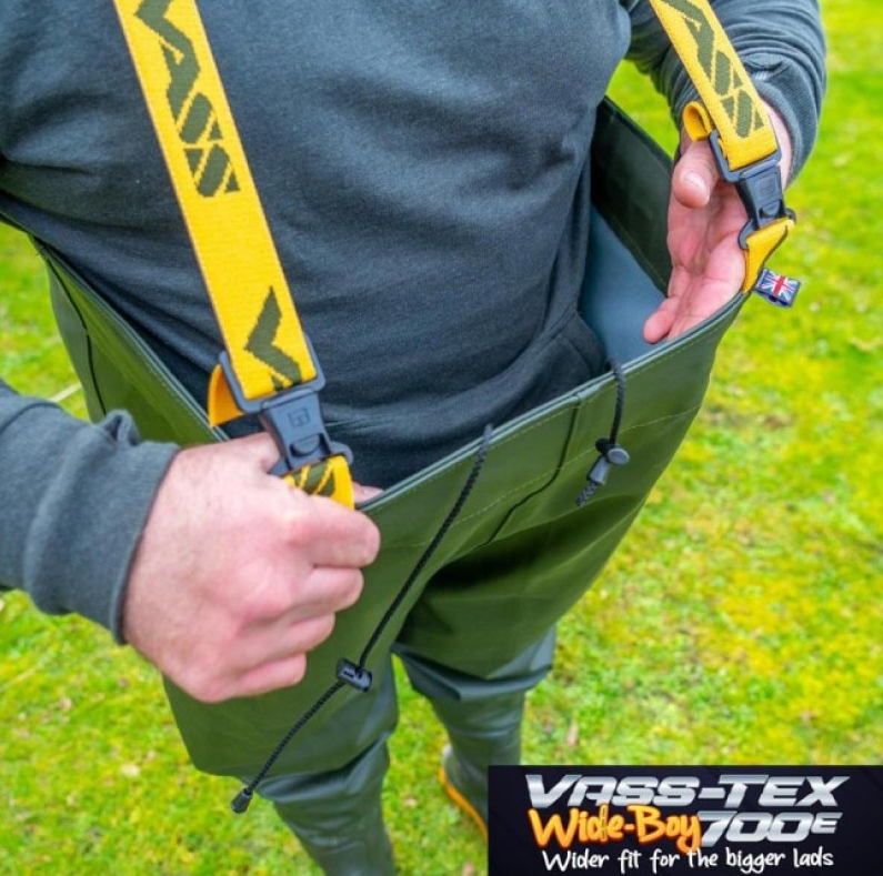 Vass-Tex 700E Wide-Boy | Extra Ruim Waadpak 42