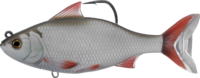 Live Target Rudd Swimbait Sinking MD 34gr/13cm Natural/Pearl