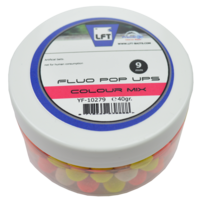 LFT Fluo Pop Ups 9mm 40gr Colour Mix