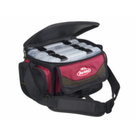 Berkley Bag Rood/Zwart incl. 4 boxen (28x18,5x19,5cm)