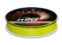 Climax miG 8-Braid 135m 18,2 kg 0,18 mm Fluo Yellow