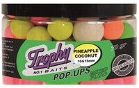 Trophy Baits Pop-Ups Fluo 70gr 10/15mm Pineapple Coconut