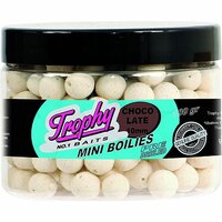 Trophy baits mini boilies pre-drilled 10mm Chocolate