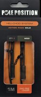 Pole Position Heli-chod system lead free leader 45lb Silt 2st.