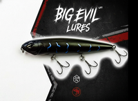 LFT Big Evil Lazy Pencil 12cm. 21gr. Surface / Black Thunder Tiger