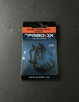 Predox offset 3 st hook with screw size 2/0