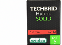Wielco Hybrid Solid Elastiek 5mtr. 1,6mm. (Red)