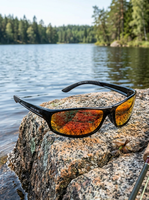 EyeLevel polariserende zonnebril Viper Rood 