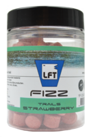 LFT Precision Fizz Trails 9mm Strawberry Red 100 gr | Bruisende Voerpellets met Kleur en Flavour