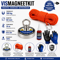 Superset 180kg The Piranha | Vismagneet voor Magneetvissen