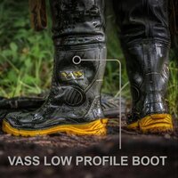 Vass E700 series chest wader maat 45 heavy duty waadpak
