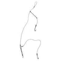 Deep Blue Flat Sea Rig 1-Arm 2-Haaks H4