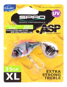 Spro ASP Spinner UV XL 35gr (crazy roach)