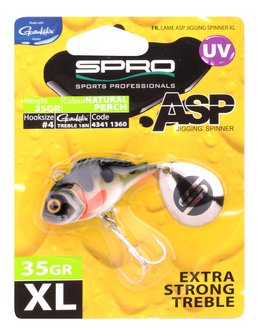 Spro ASP Spinner UV XL 35gr (natural perch)