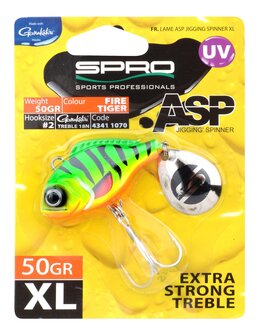 Spro ASP Spinner UV XL 50gr (fire tiger)