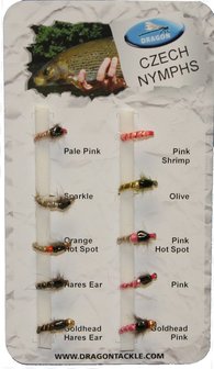 Dragon Std Fly Selection- Chech Nymphs (10)