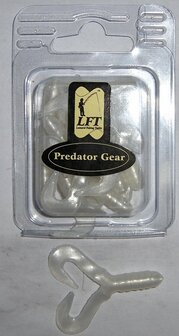 LFT Bass Twin Twisters 5 cm (10x) White