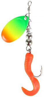 LFT Twisttail Spinner (2) Fire Tiger