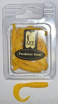 LFT Trout/Bass Twisers 6cm (10x) Yellow